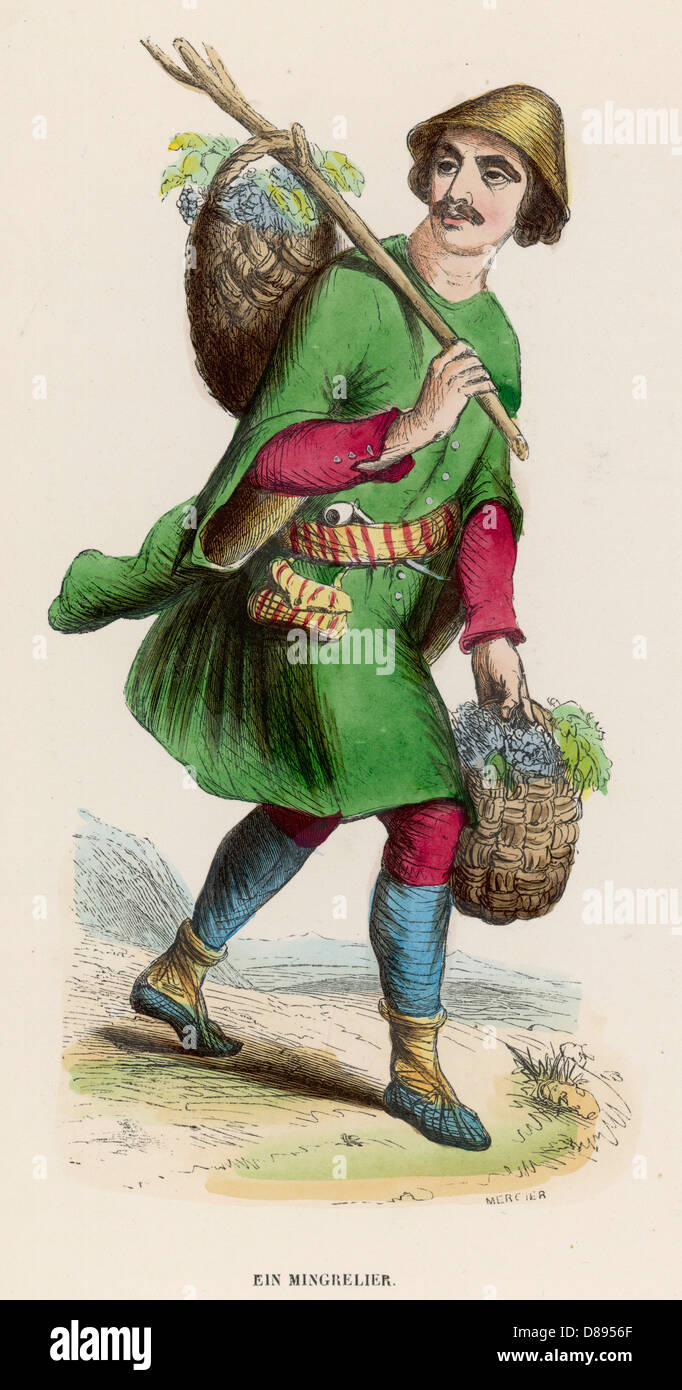 RASSE/RUSSLAND/GEORGIEN Stockfoto