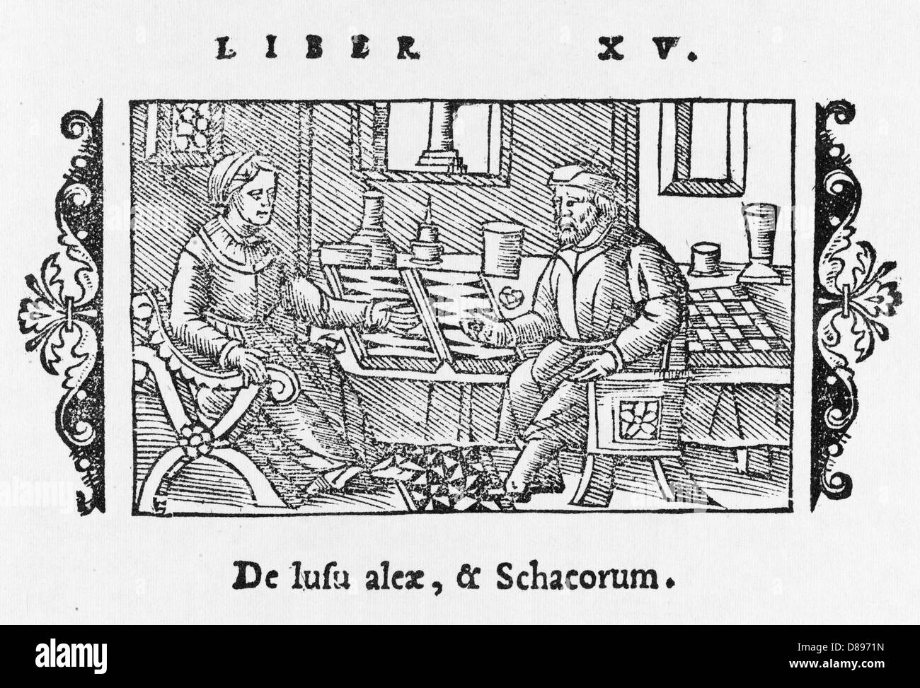 SPIELE DES 16. JAHRHUNDERTS Stockfoto