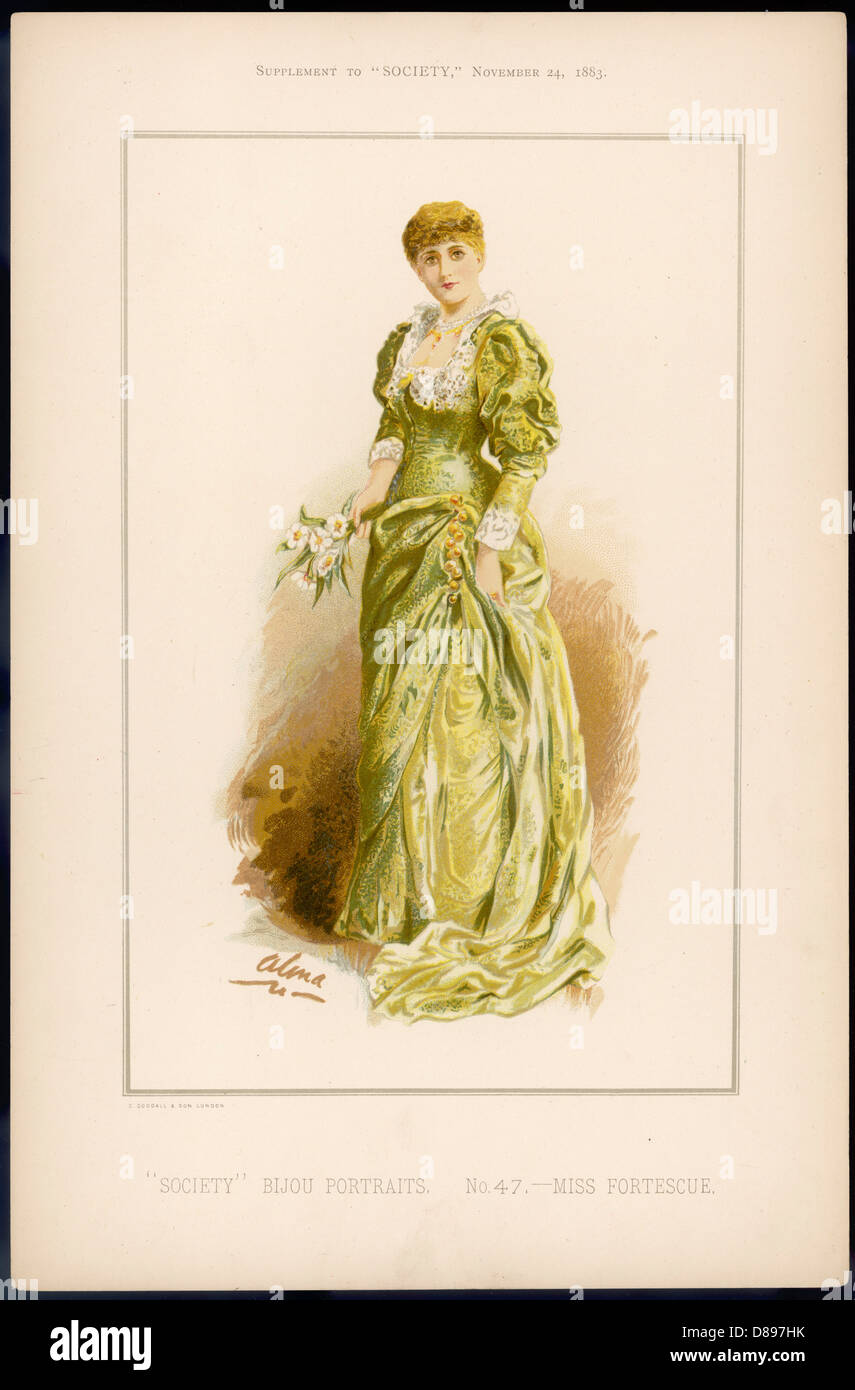 May Fortescue, Schauspielerin Stockfoto