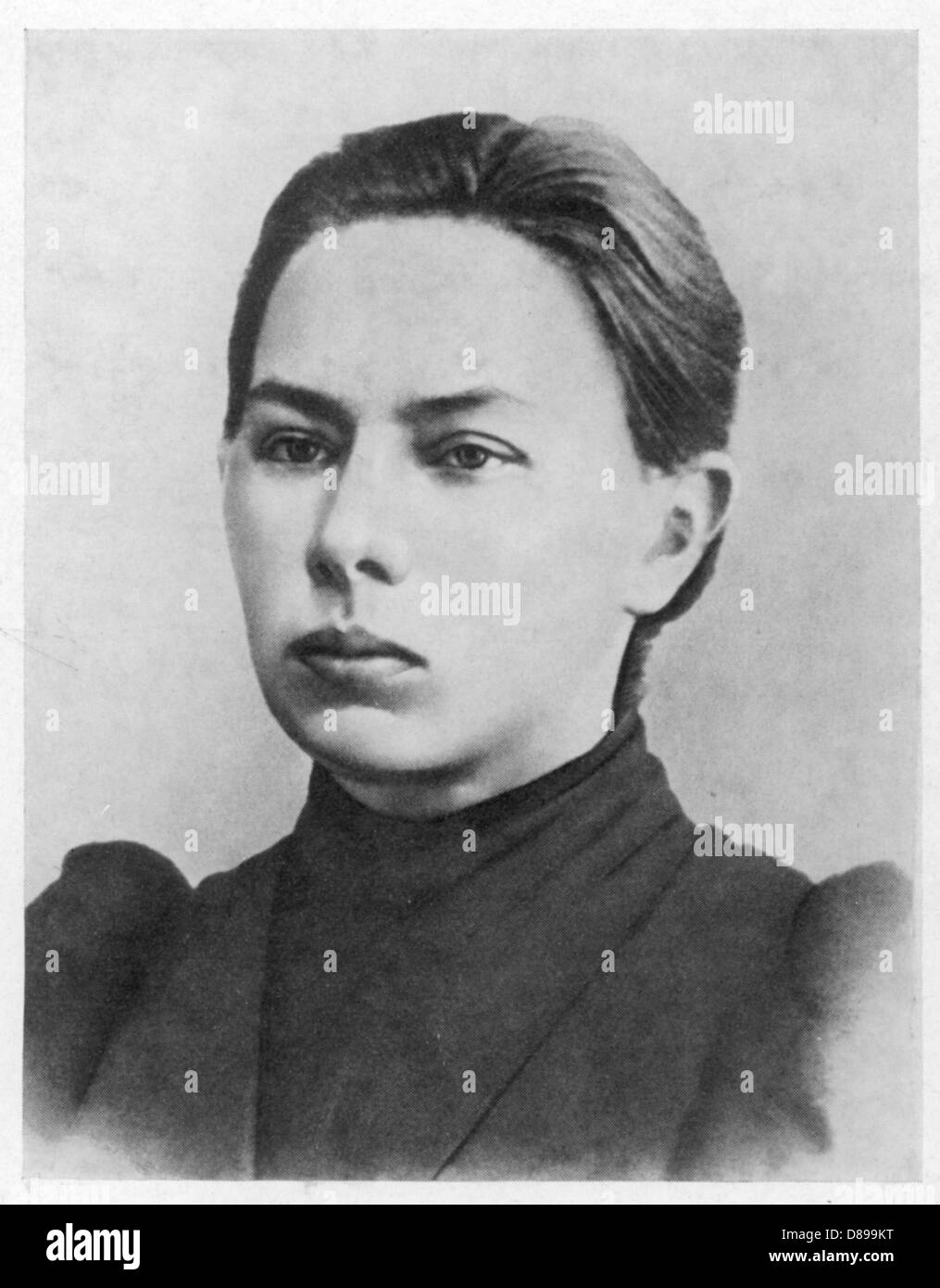 Krupskaja Lenins Frau Stockfoto