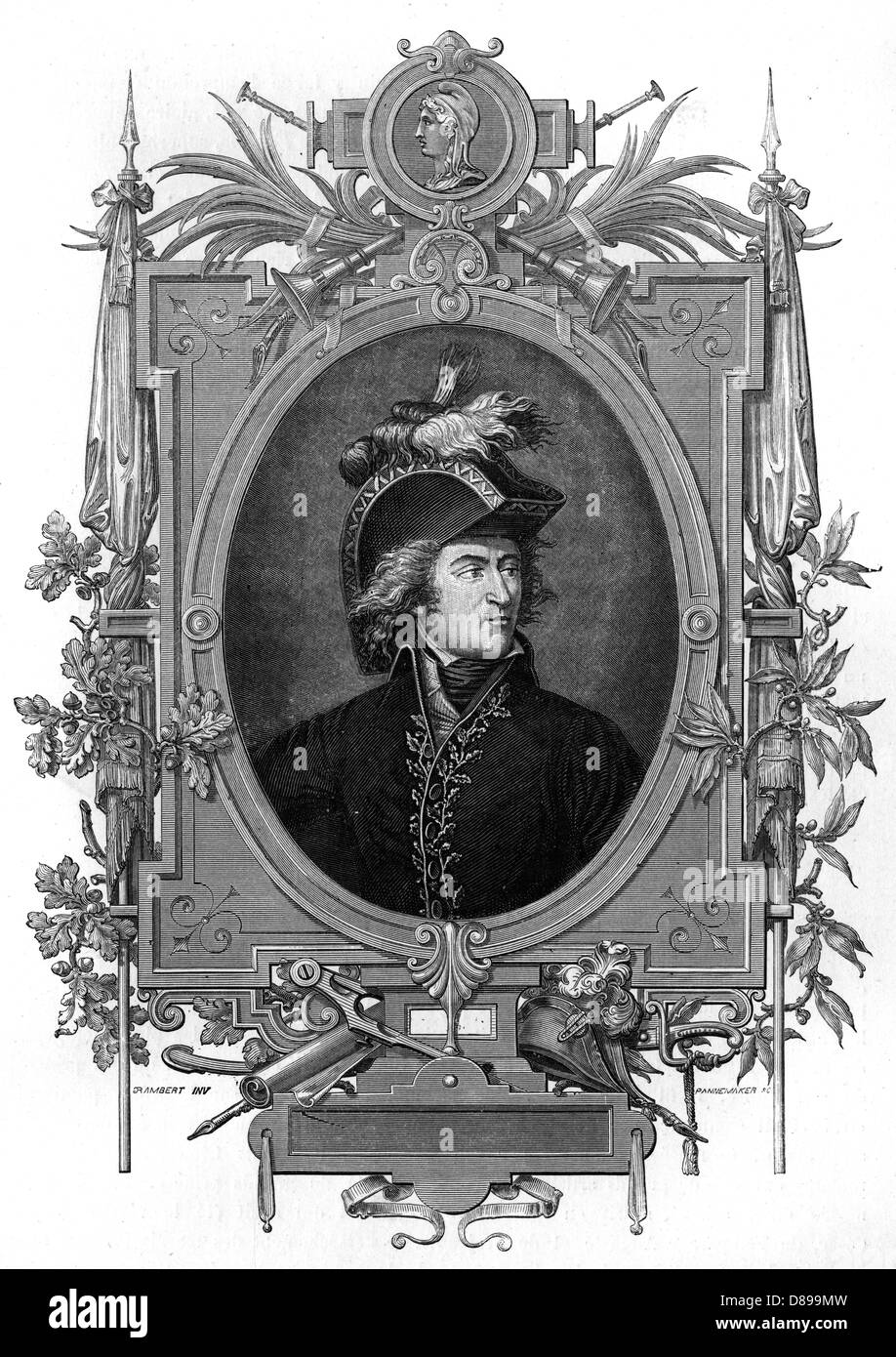 GUILLAUME BRUNE Stockfoto