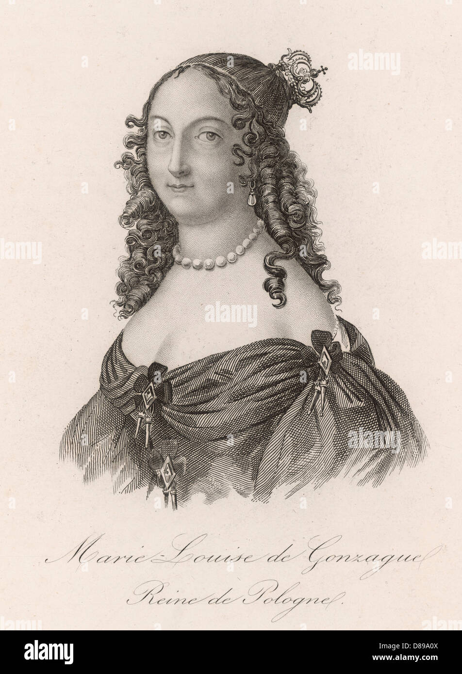 MARIA GONZAGUE-CLEVES Stockfoto