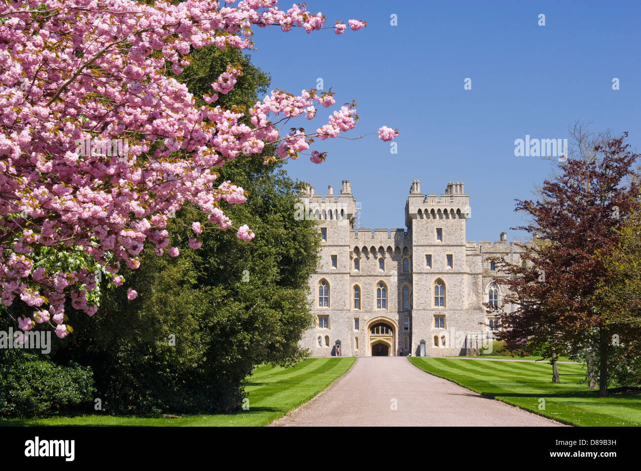 Schloss Windsor, Berkshire, UK. Stockfoto