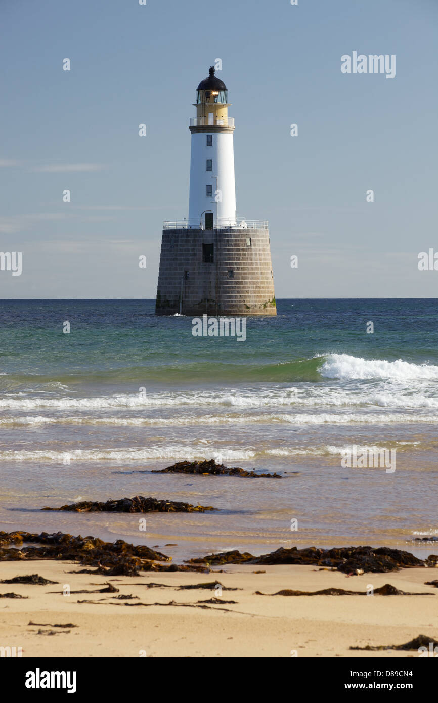 Rattray Leuchtturm (1892-1895), Rattray Head, Aberdeenshire, Schottland. Stockfoto