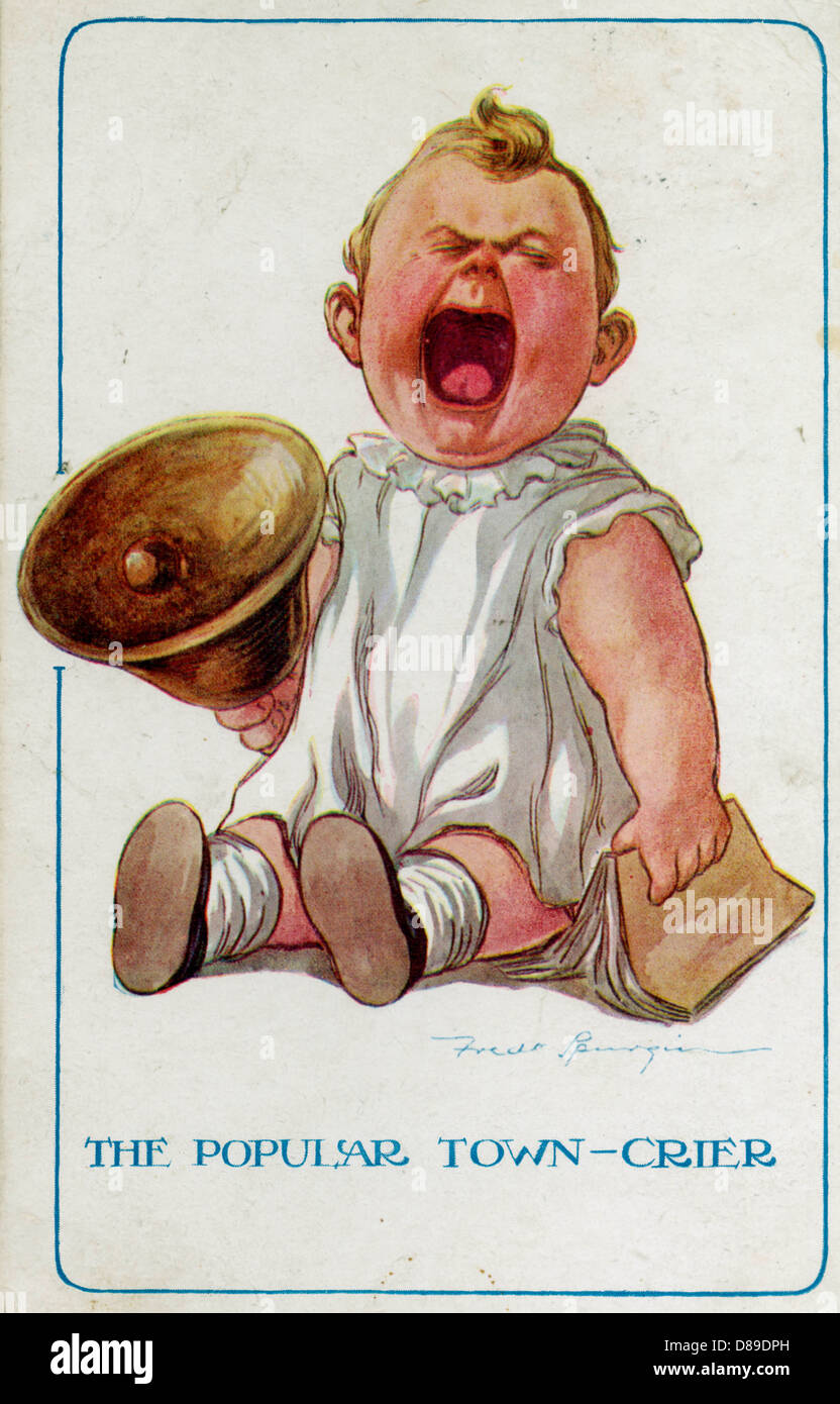 BABY/STADTSCHREIER 1921 Stockfoto
