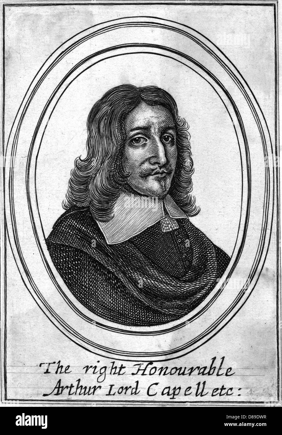 ARTHUR LORD CAPEL - 3 Stockfoto