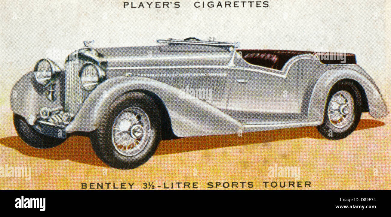 Bentley 3,5 Liter Stockfoto