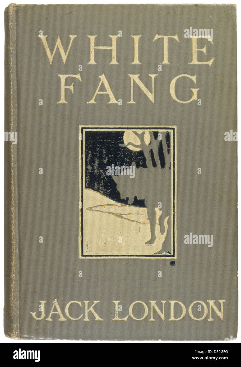 JACK LONDON/WHITE FANG Stockfoto