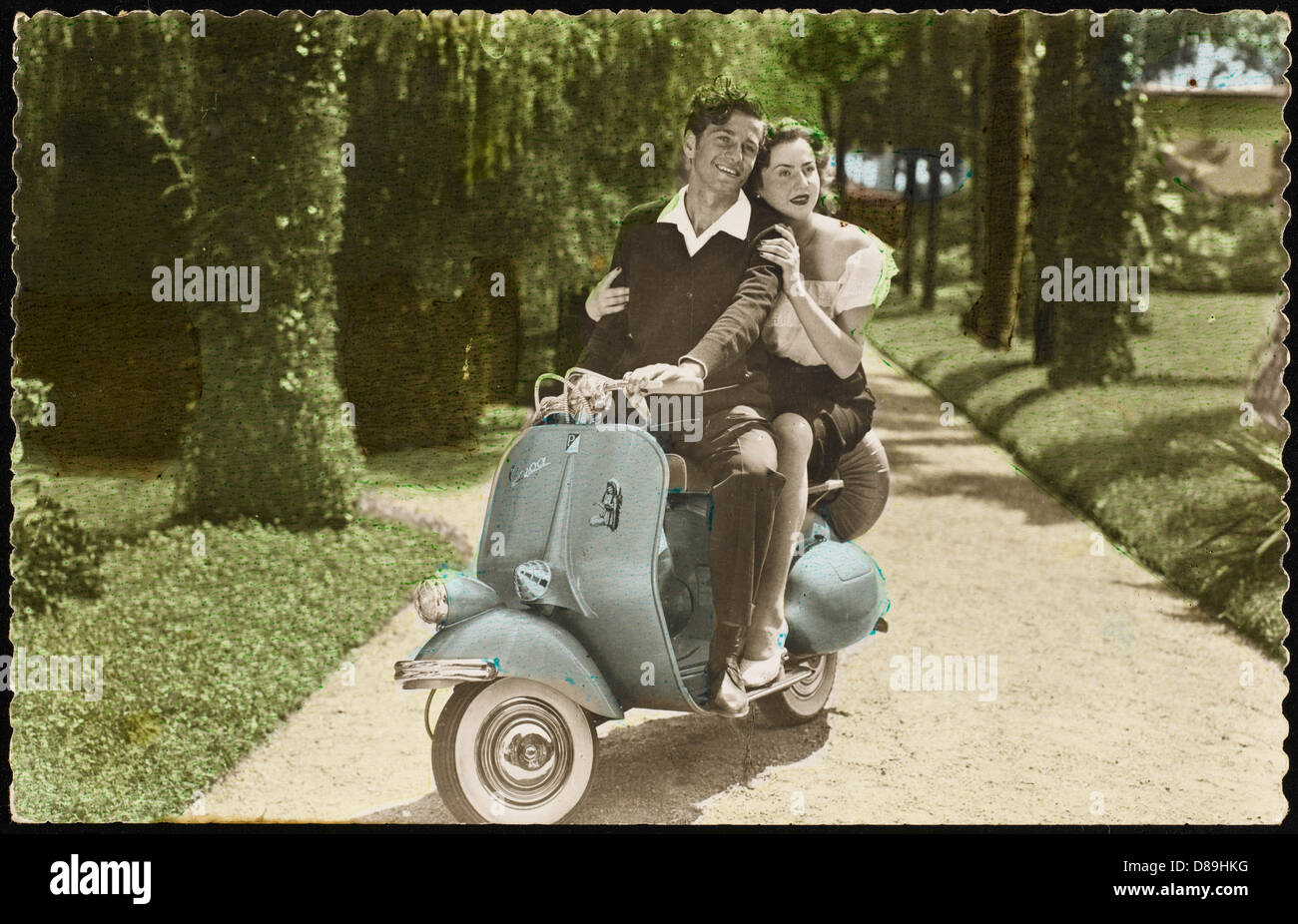 Vespa-Roller der 1960er Jahre Stockfoto
