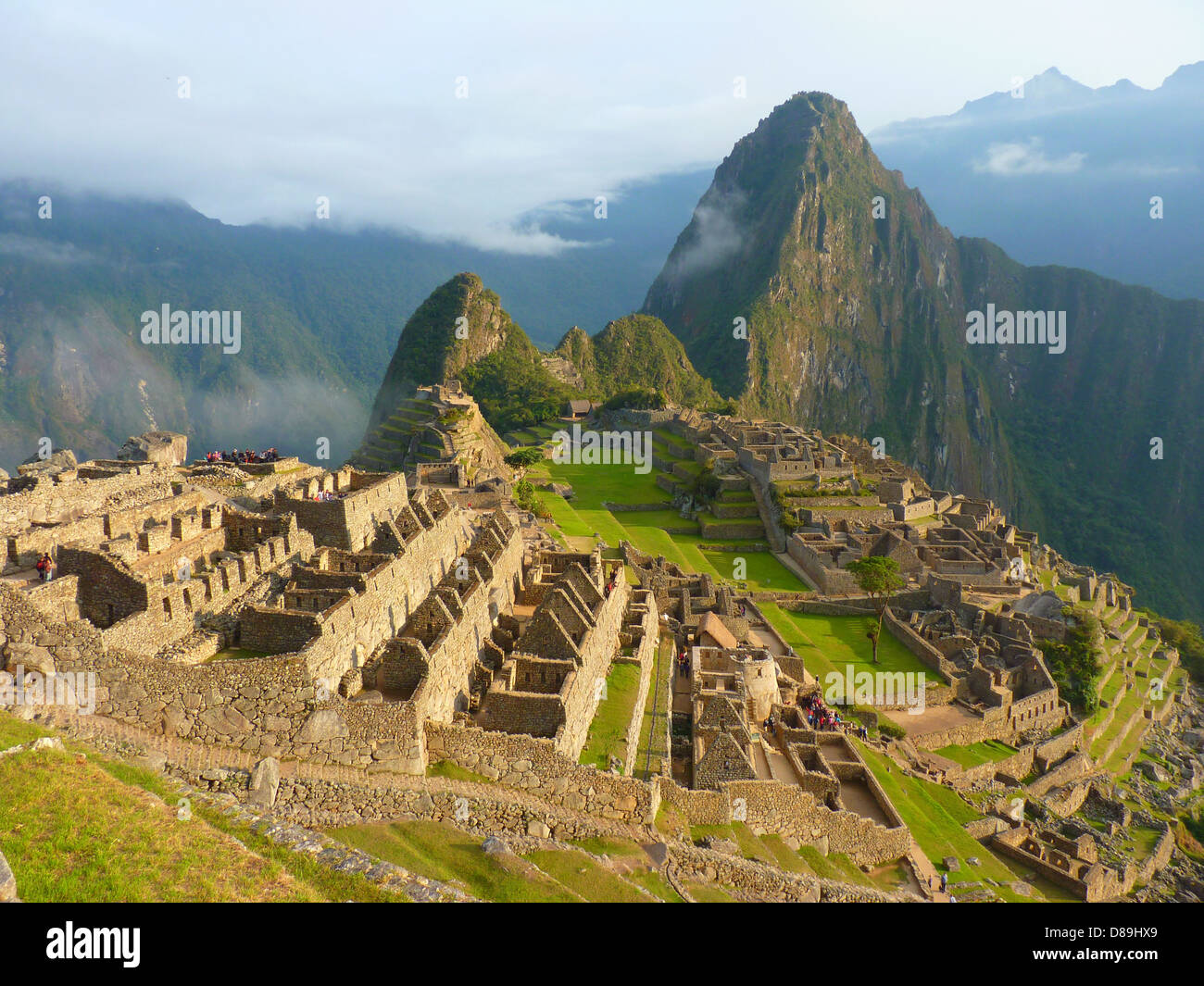 Machu Picchu Peru Inka-Tourismus-Architektur Stockfoto