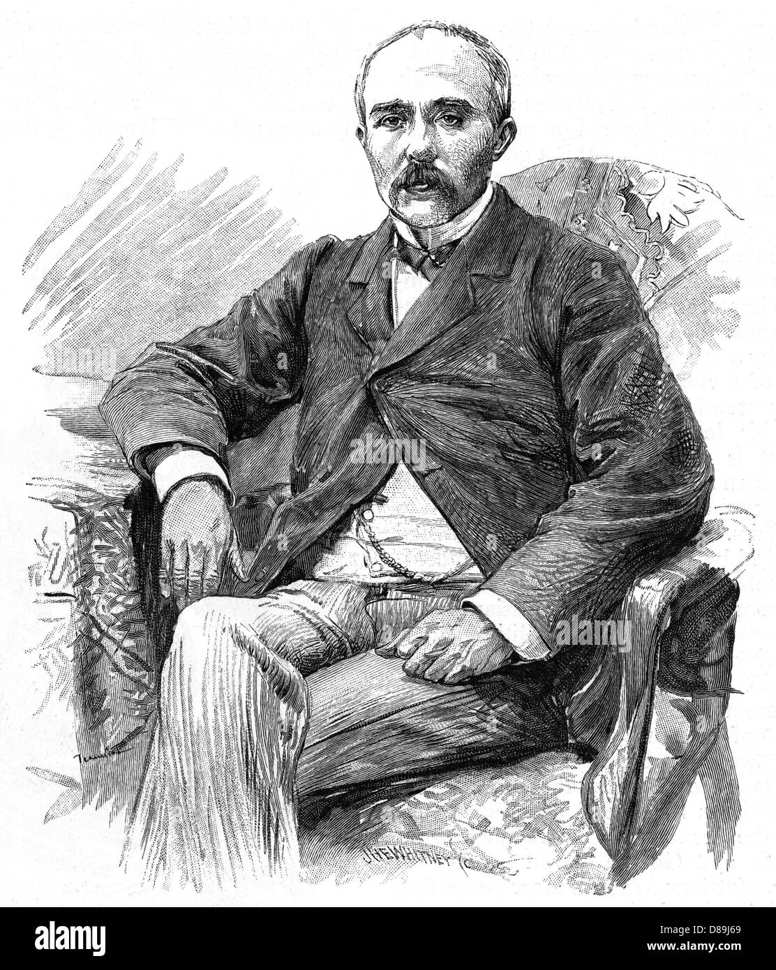 CLEMENCEAU 1887 Stockfoto