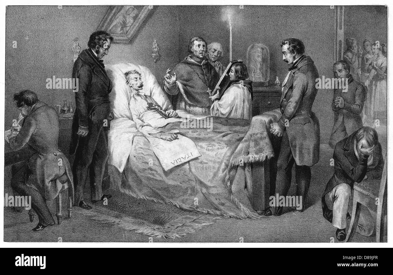 CARLO ALBERTO STIRBT Stockfoto