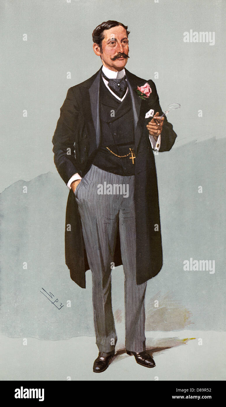 H S Foster von Spy 1907 Stockfoto