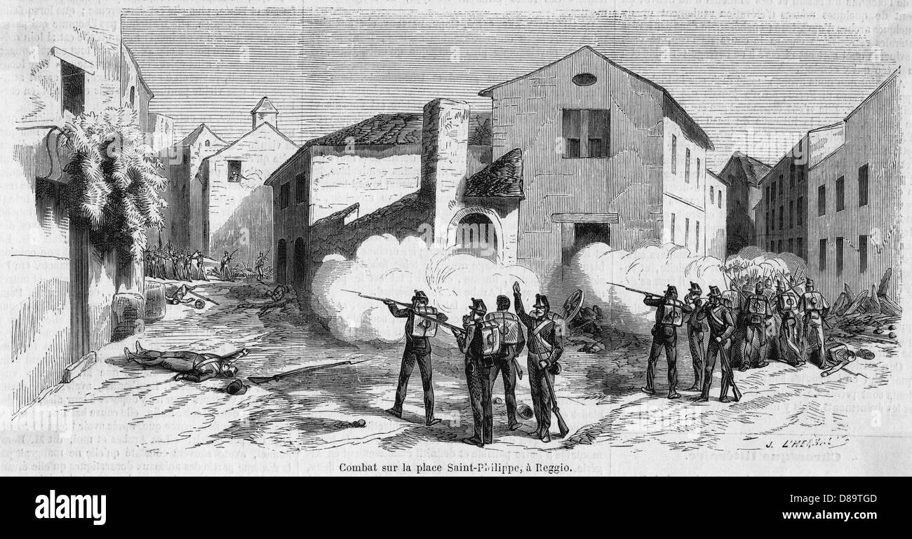 REGGIO, KALABRIEN Stockfoto