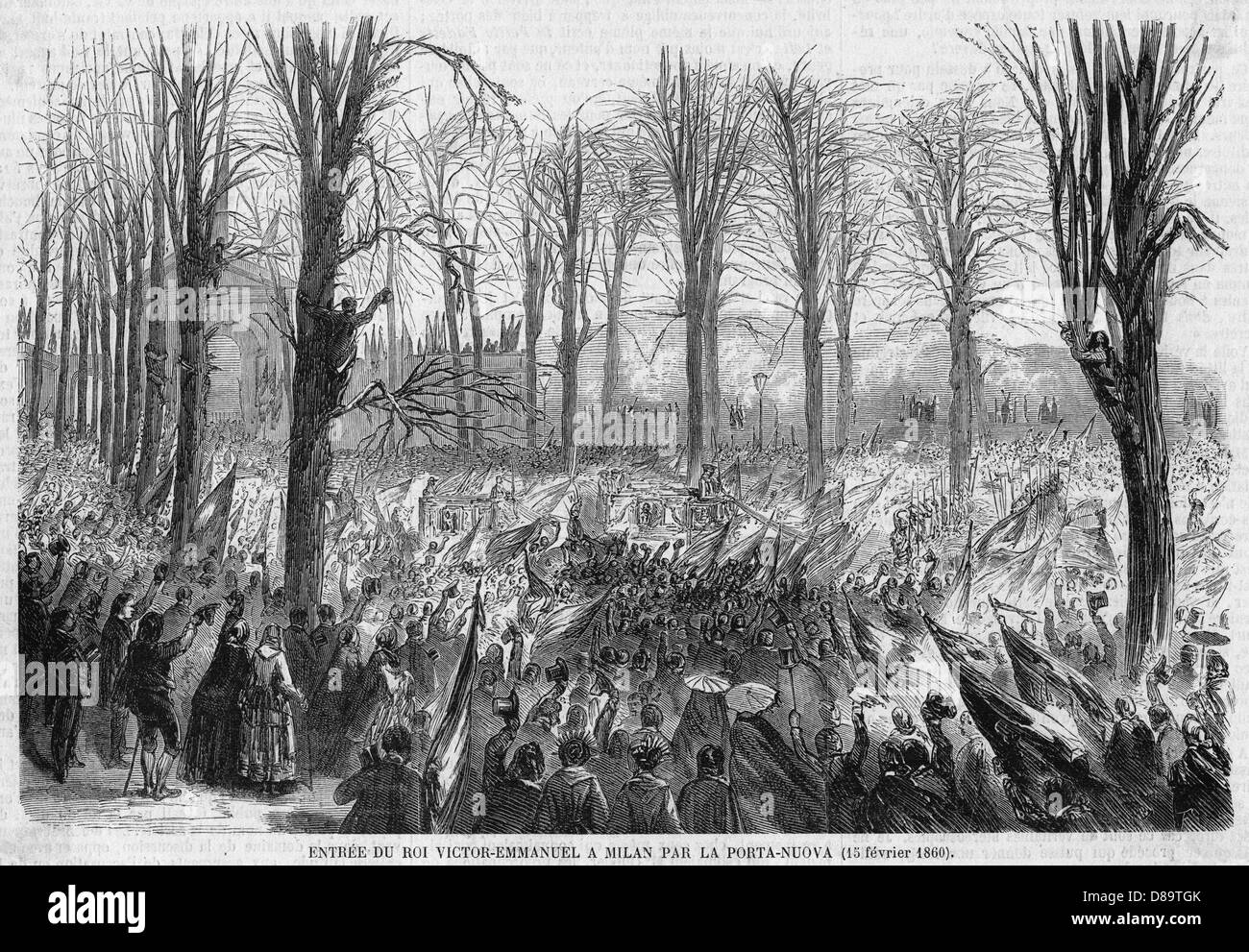 VITTORIO IN MAILAND Stockfoto