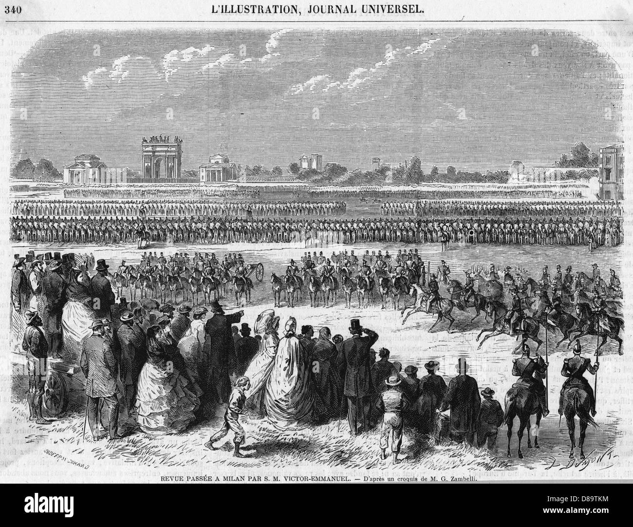 VIT.EM. UND SEINE ARMEE Stockfoto