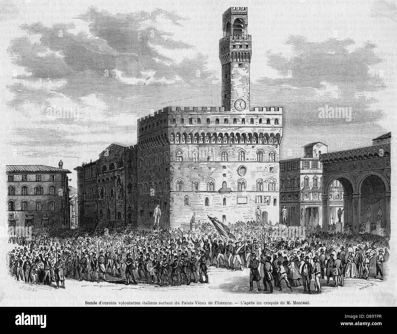 FLORENZ FREIWILLIGE Stockfoto