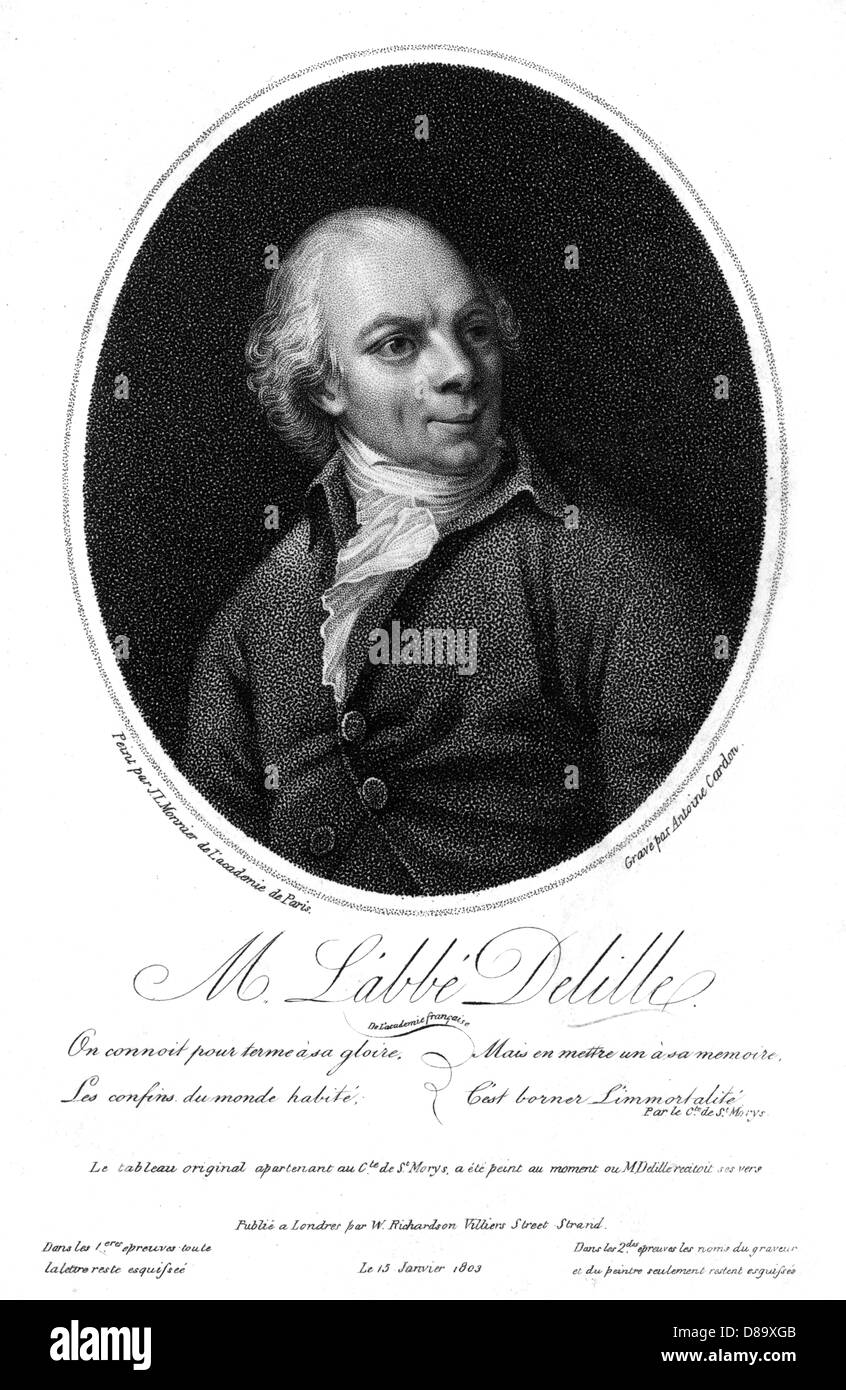 Jacques delille Fotos und Bildmaterial in hoher Auflösung Alamy