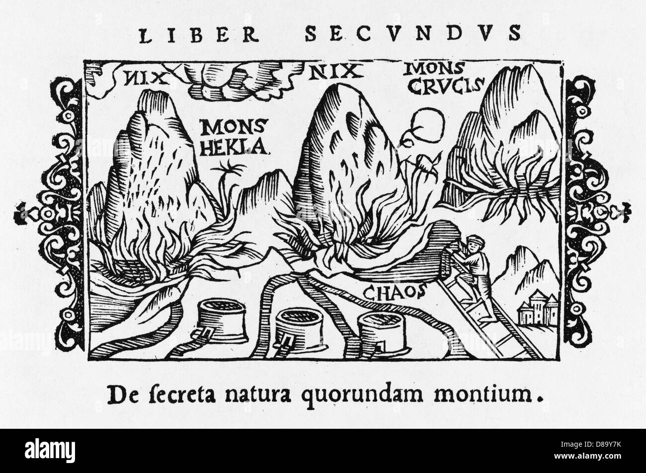 VULKAN HEKLA C16 Stockfoto