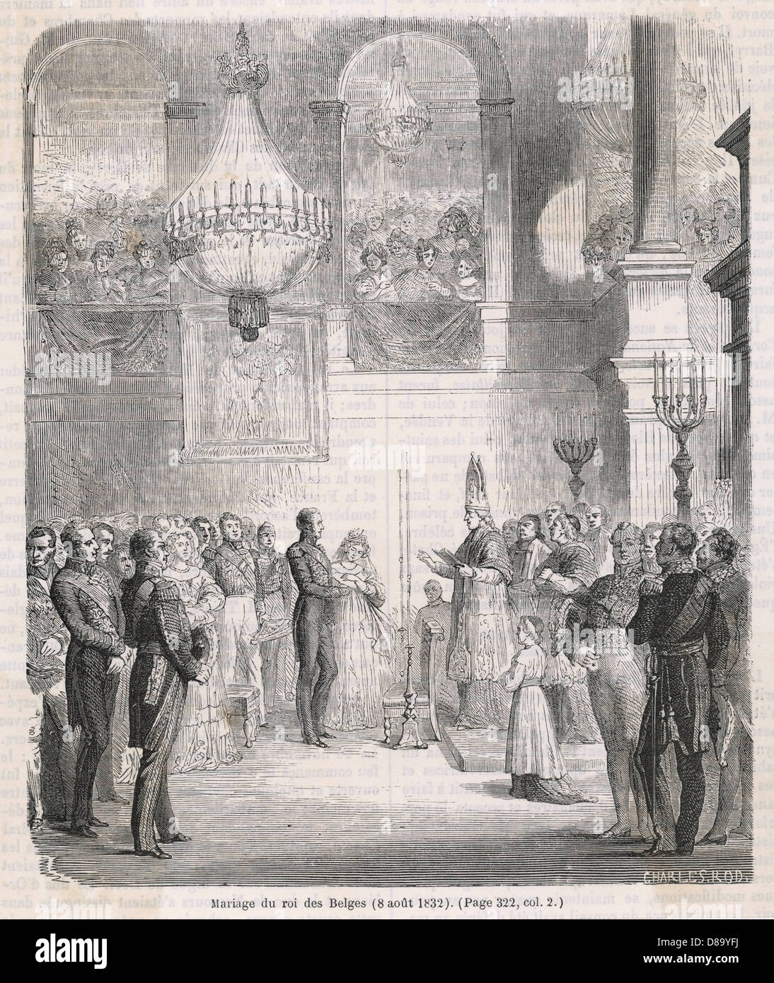 LEOPOLD I HEIRATET - 2 Stockfoto