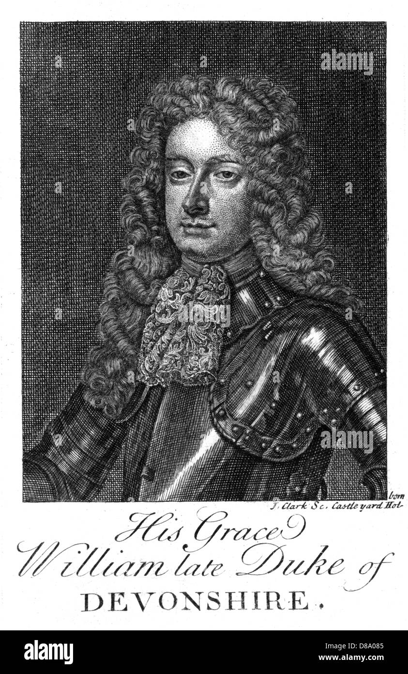 ERSTER HERZOG DEVONSHIRE Stockfoto