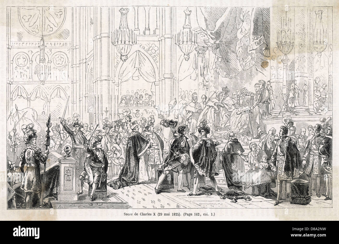 CHARLES X HAT 2 GEKRÖNT Stockfoto