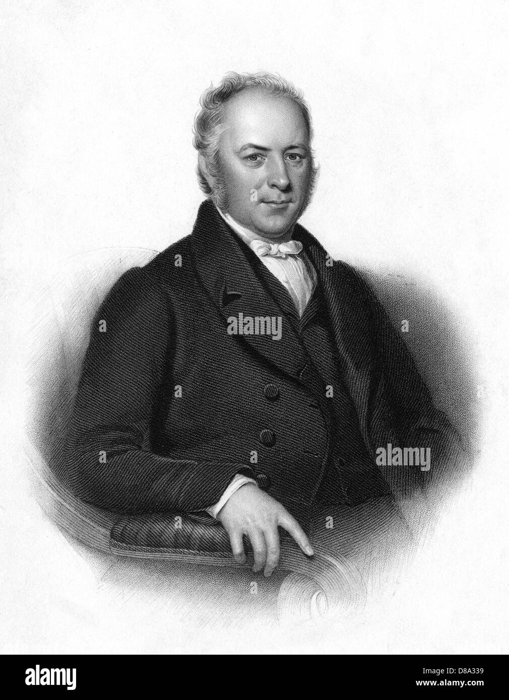 EIN DUBOURG, KIRCHENMANN Stockfoto