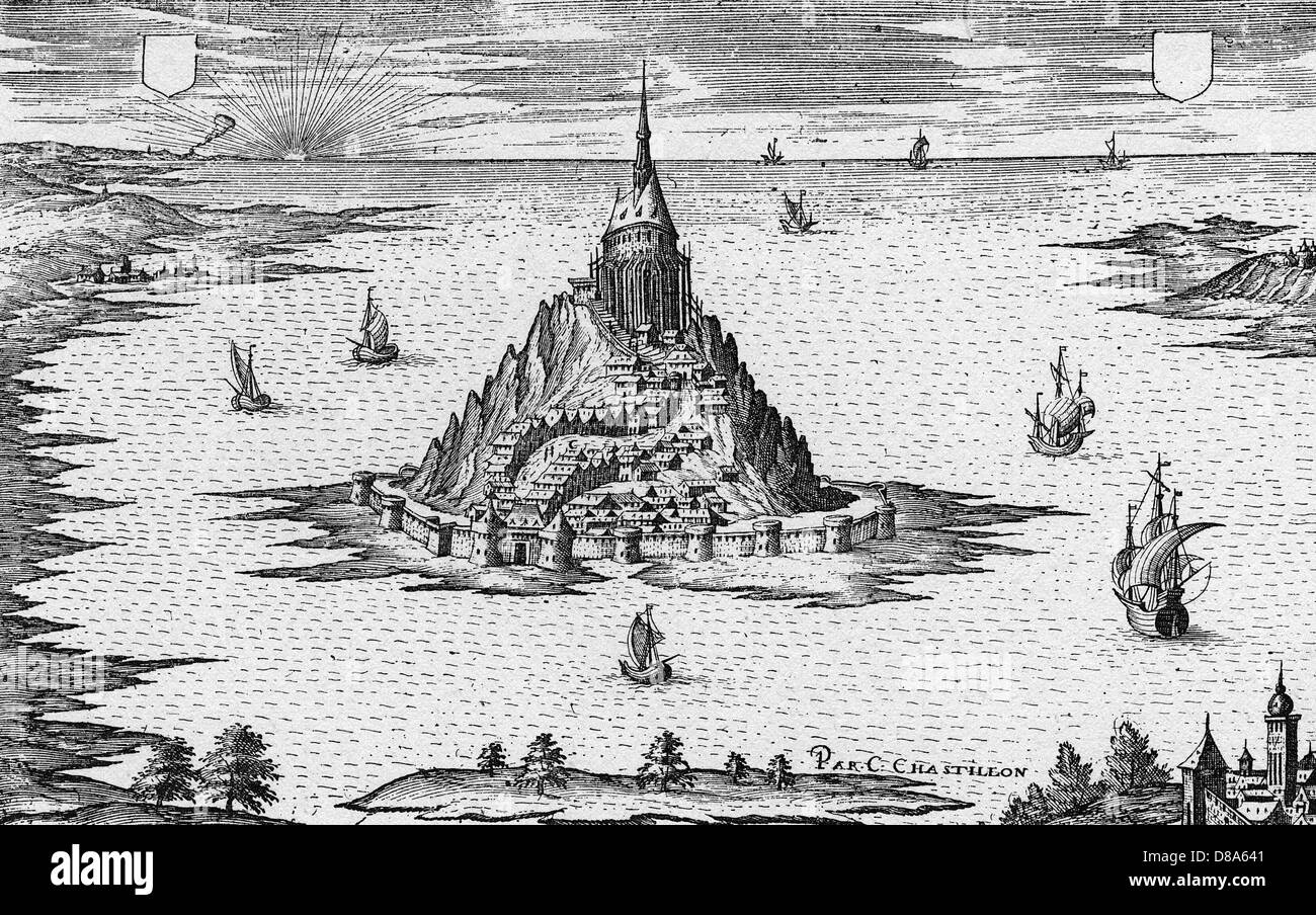 MONT SAINT-MICHEL Stockfoto