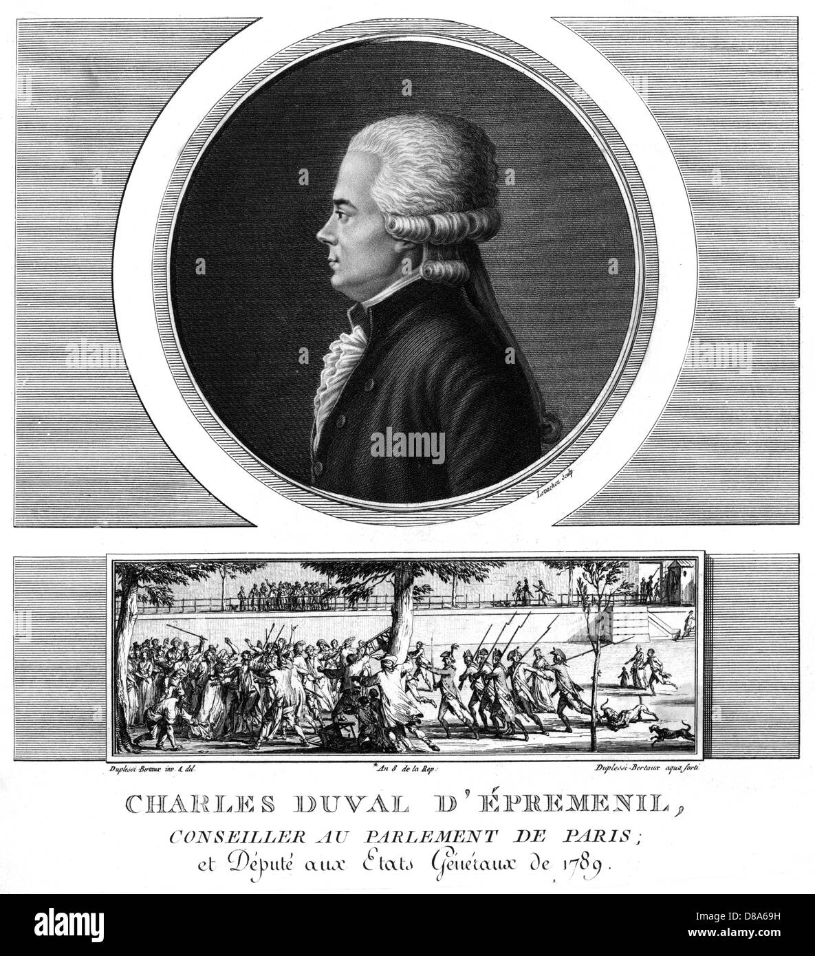JEAN JACQUES EPREMESNIL Stockfoto