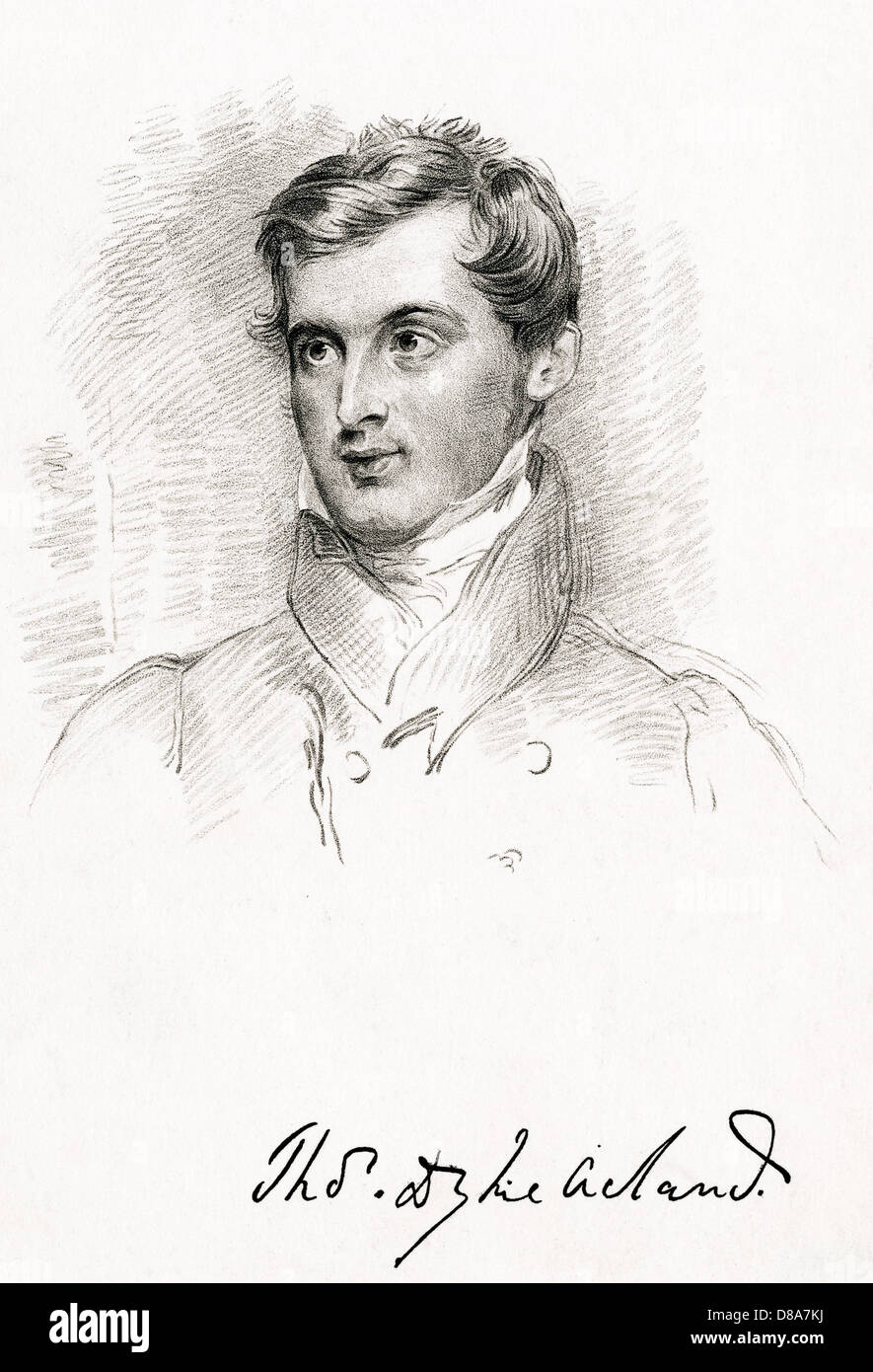 THOMAS DYKE ACLAND (ÄLTERE) Stockfoto