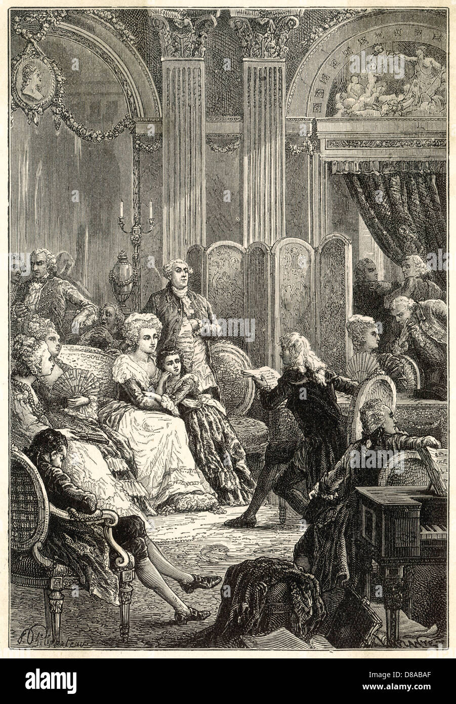 BERNARDIN SAINT PIERRE Stockfoto