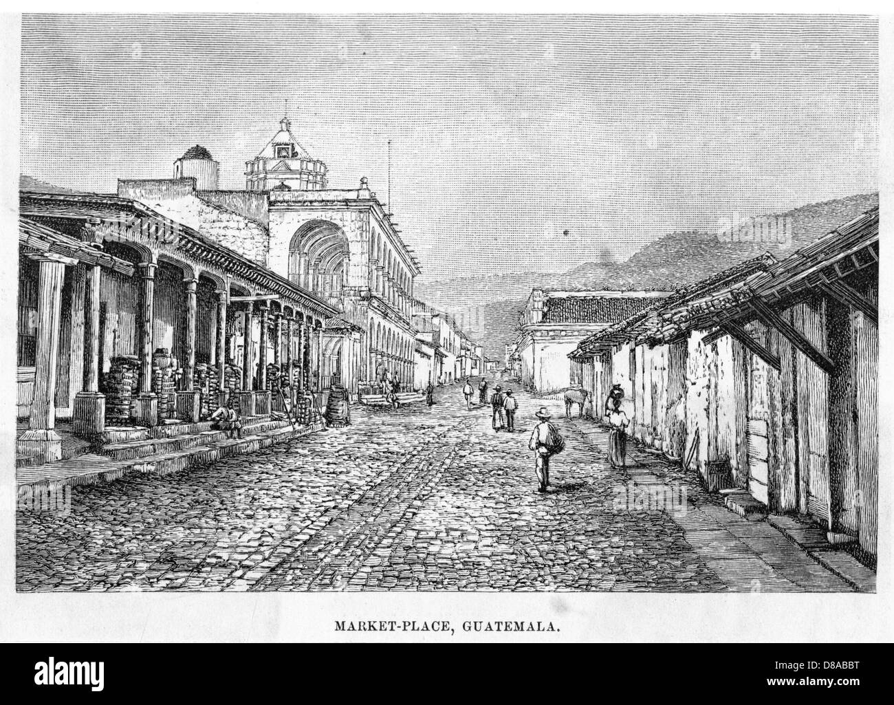 GUATEMALA-STADT Stockfoto