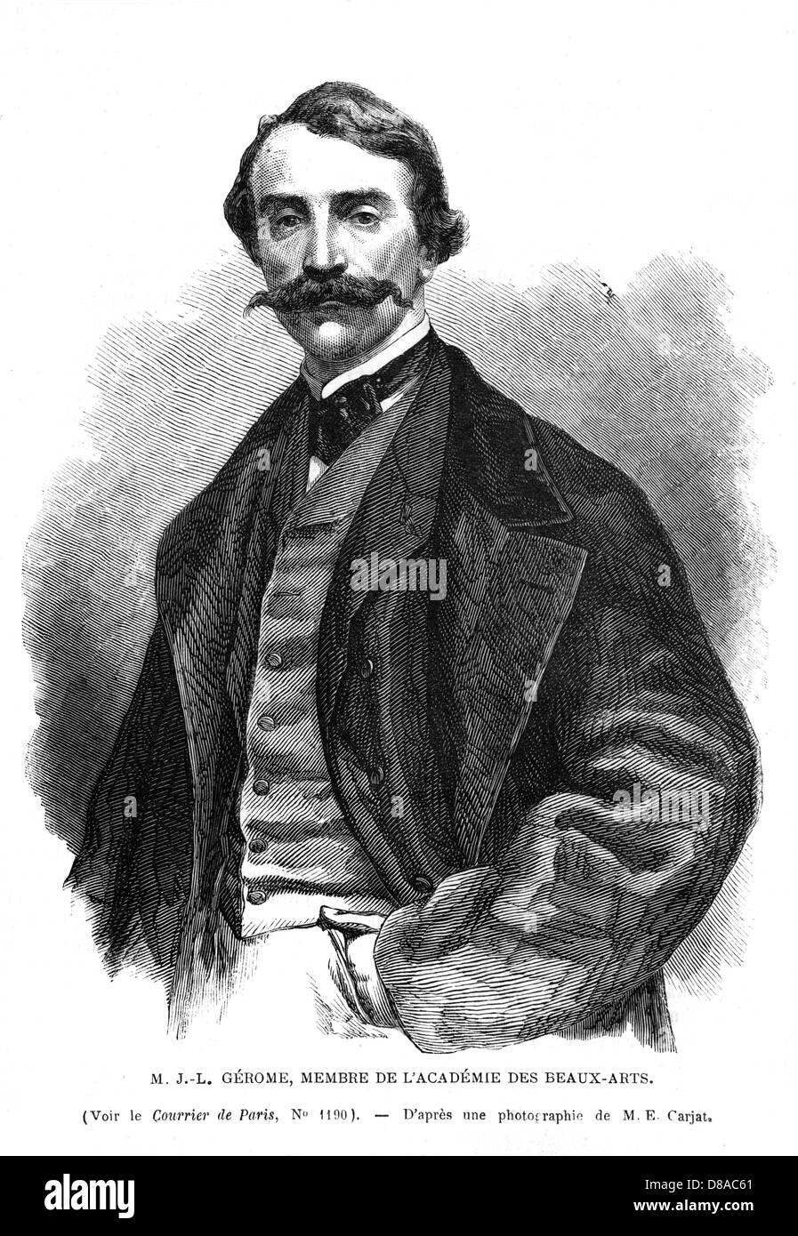 JEAN LEON GEROME Stockfoto