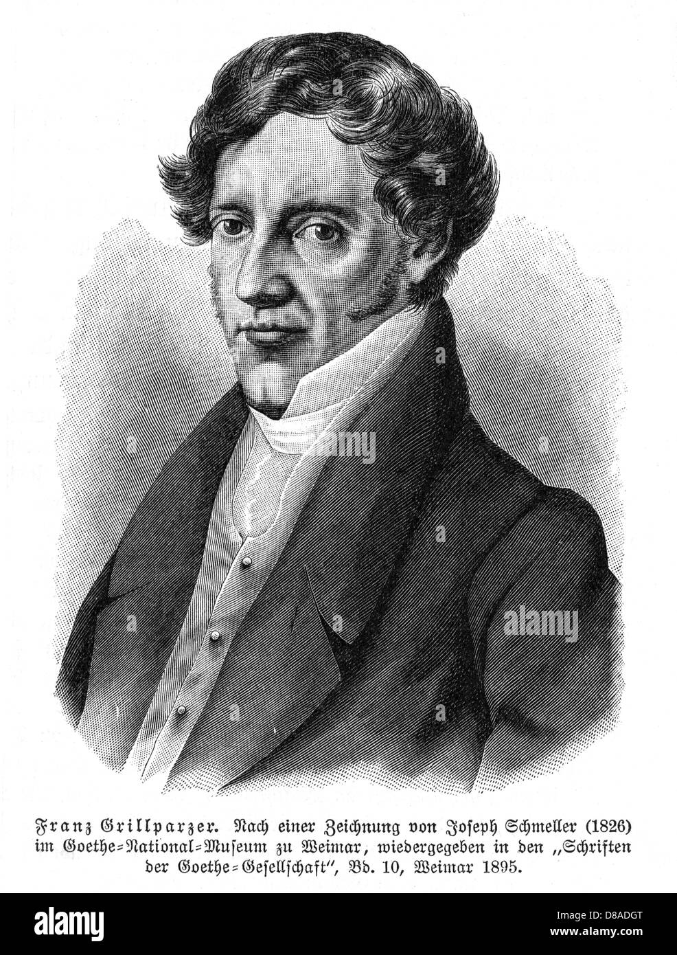 Franz Grillparzer Stockfoto