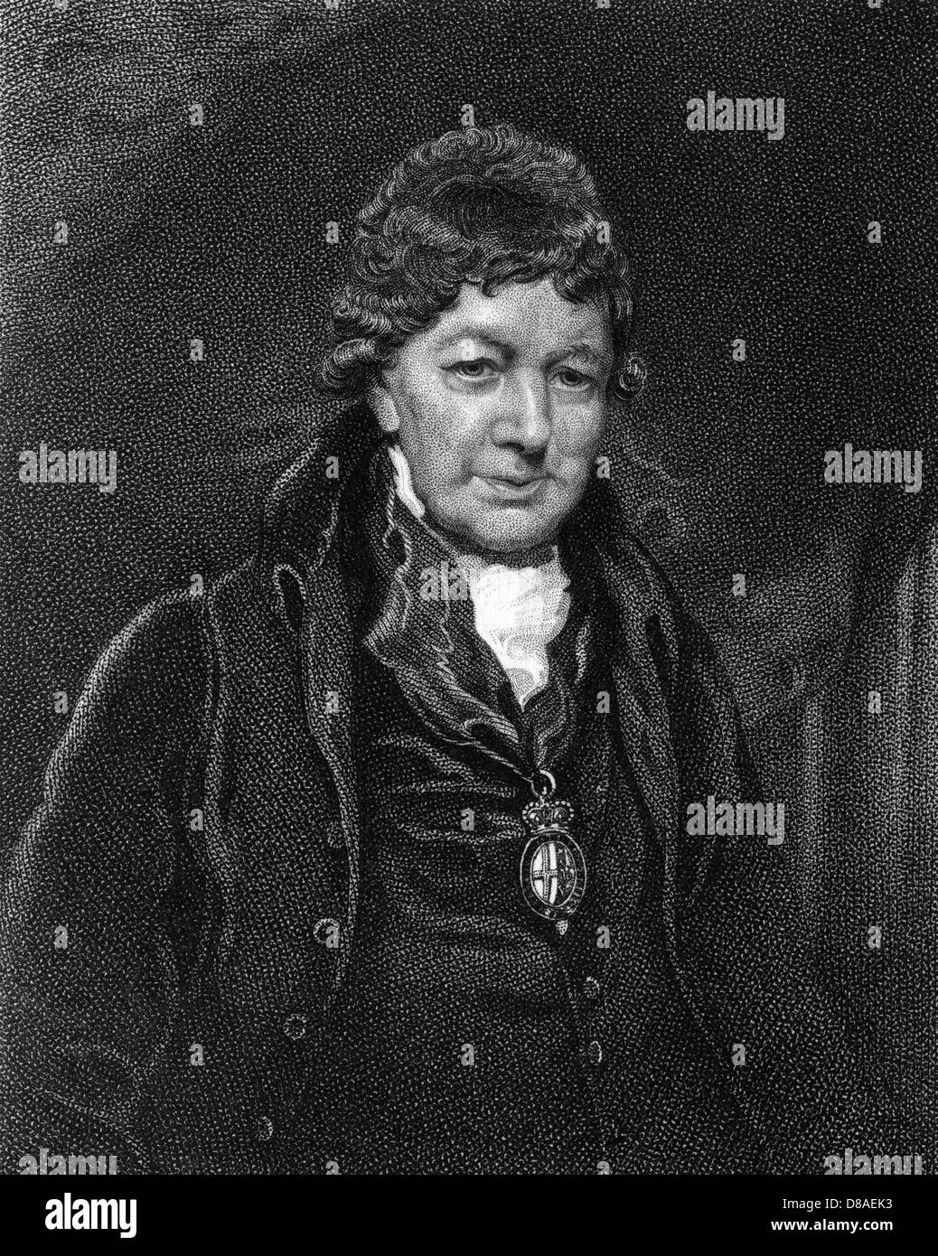 SIR ISAAC HAT ES GEHÖRT Stockfoto