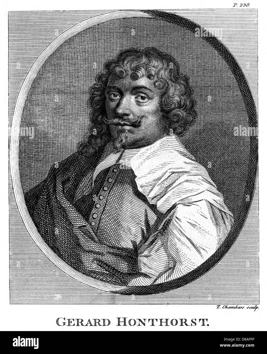 GERRIT VAN HONTHORST Stockfoto