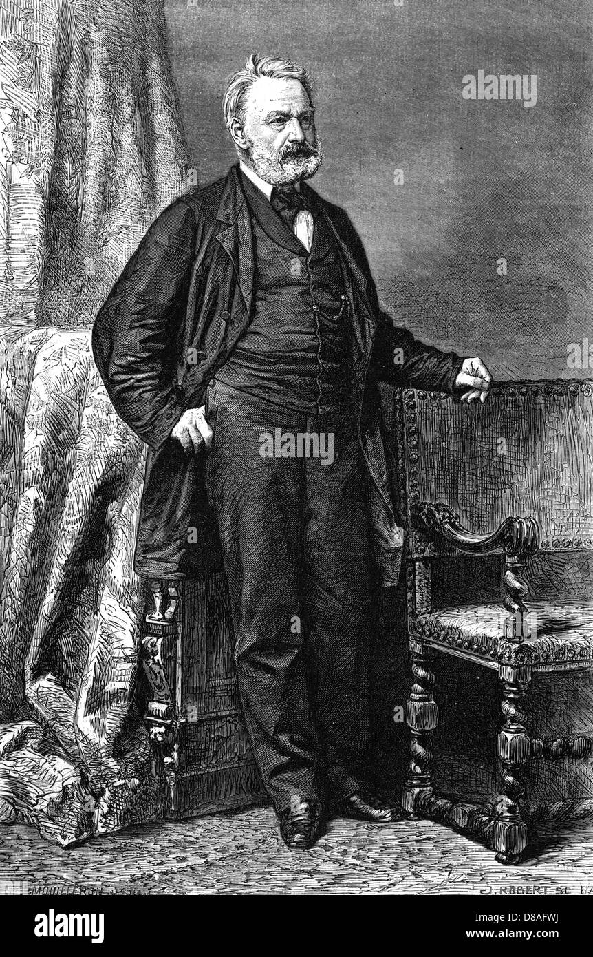 VICTOR HUGO STEHT Stockfoto