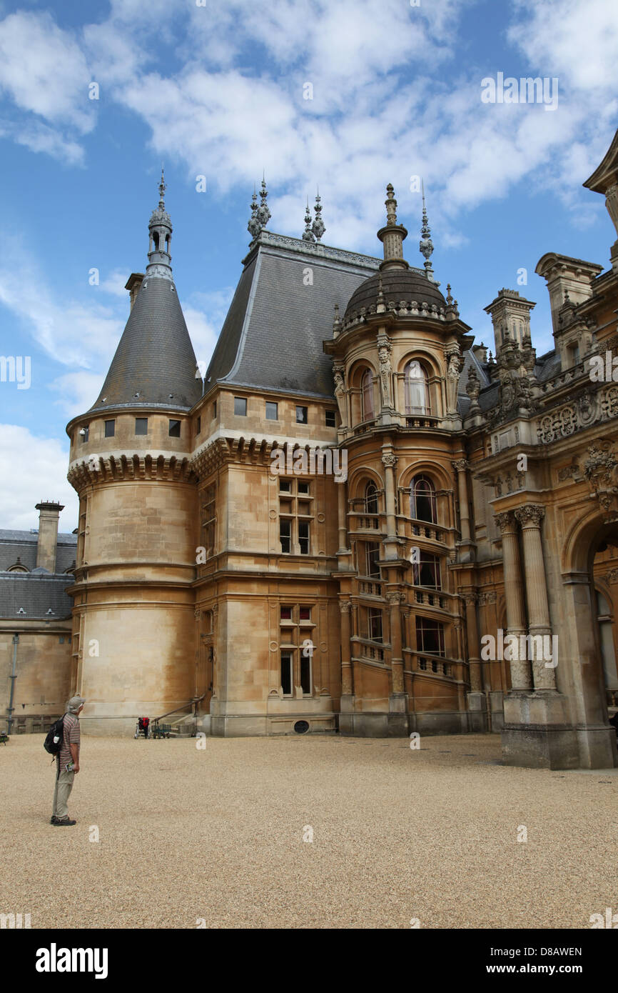 Waddesdon Manor, Buckinghamshire, Großbritannien Stockfoto