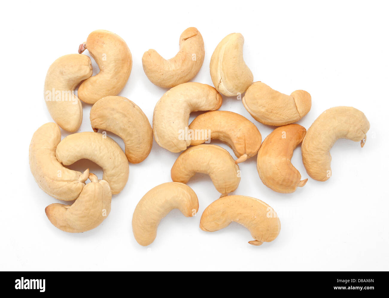 Cashew-Nüssen Stockfoto