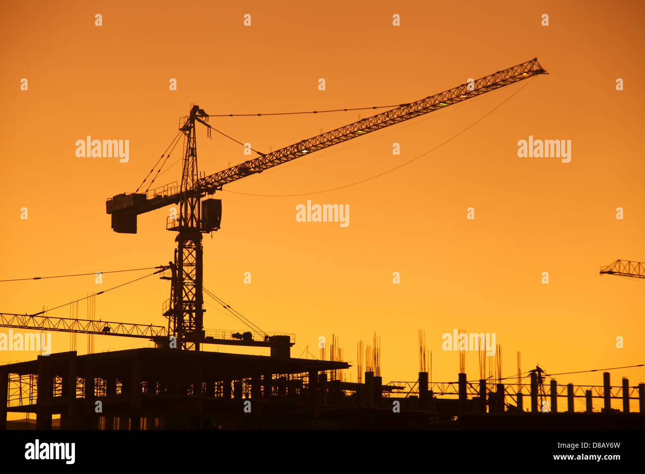 Baustelle Stockfoto