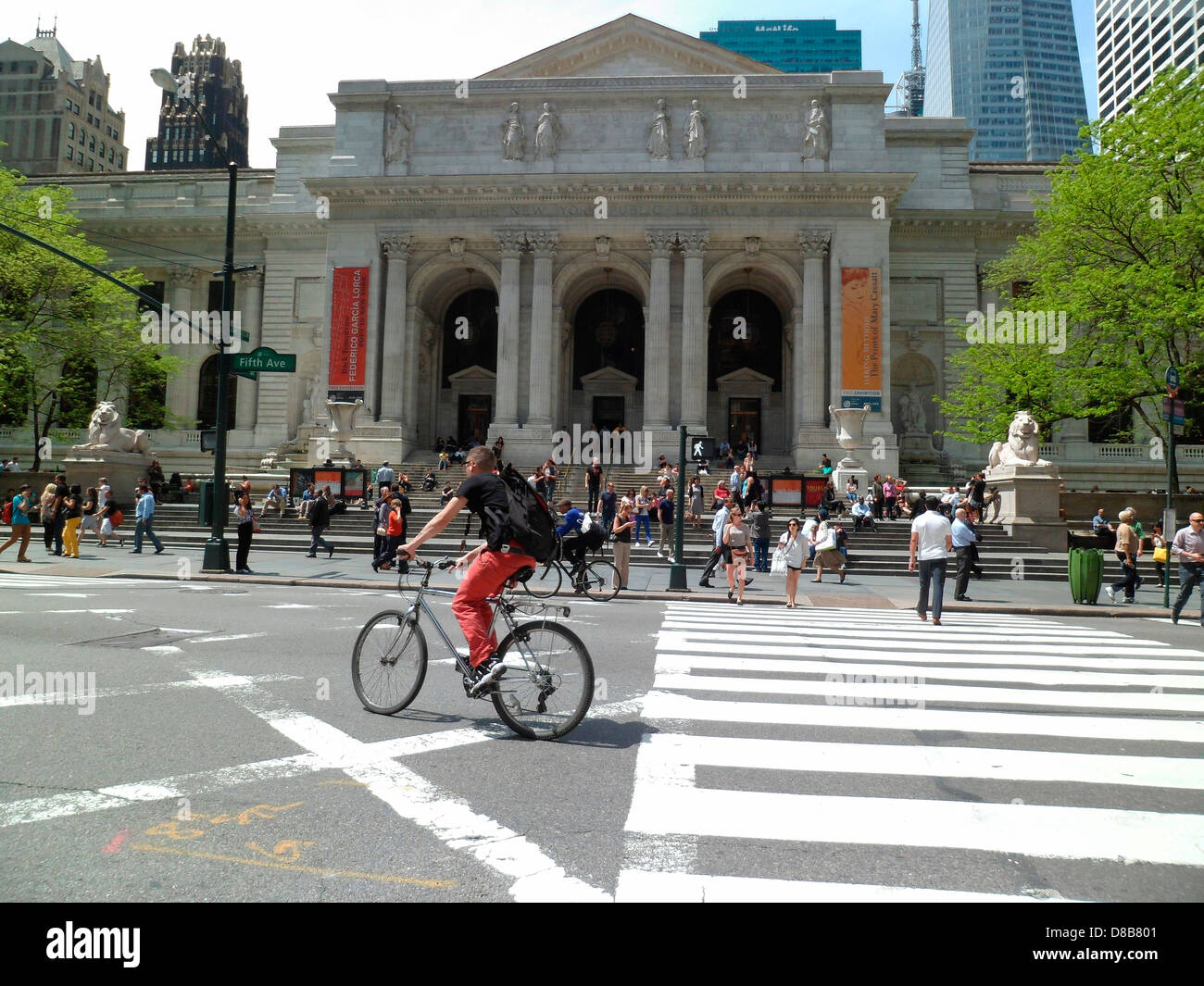 Der wichtigste Zweig, Stephen A. Schwarzman Building, der The New York Public Library Stockfoto