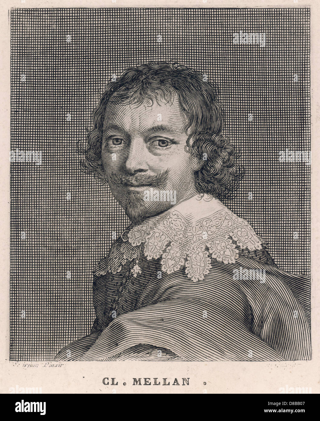CLAUDE MELLAN Stockfoto