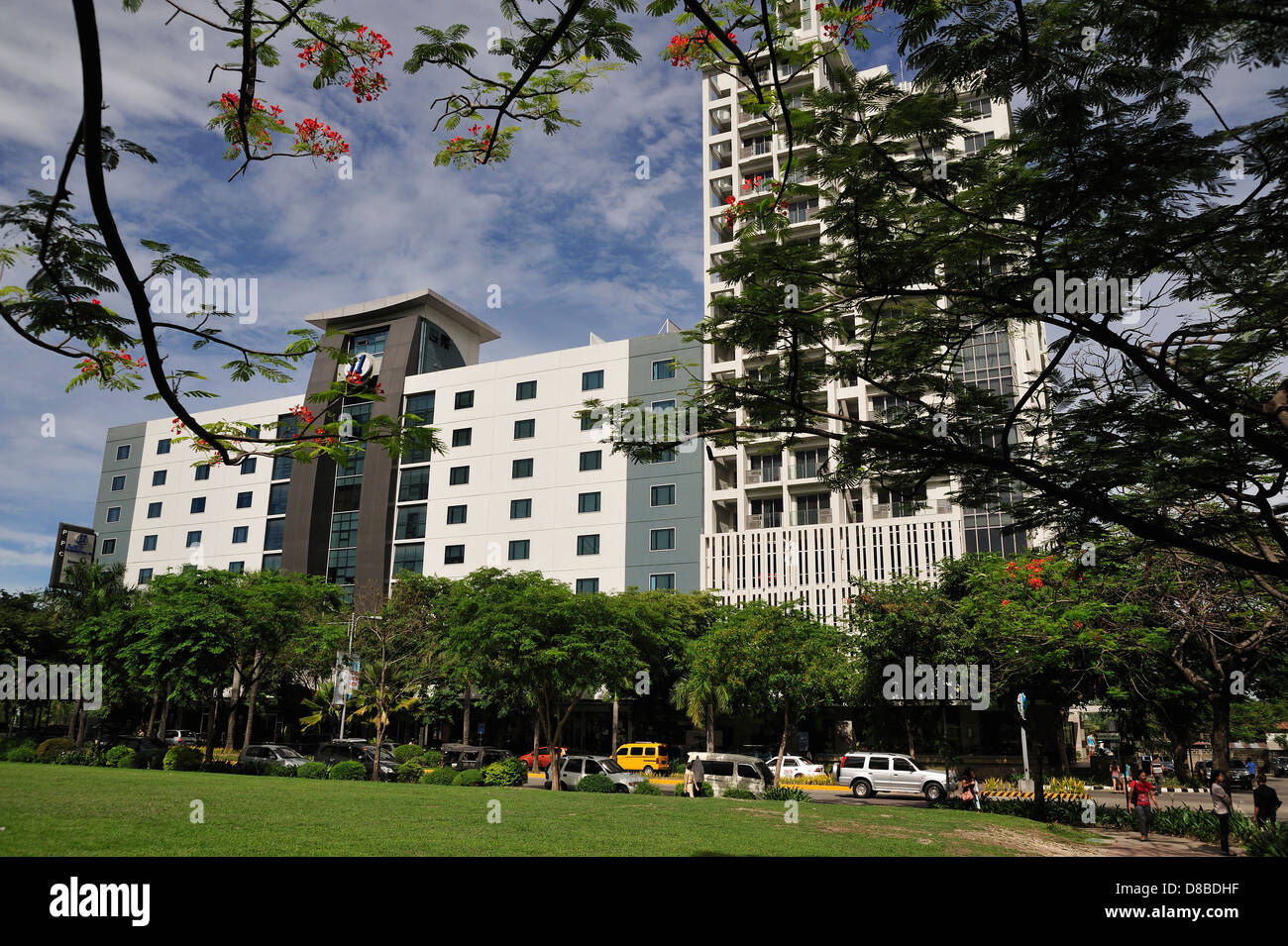 Office Wohnbau I.T. Park der Stadt Cebu Philippinen Stockfoto