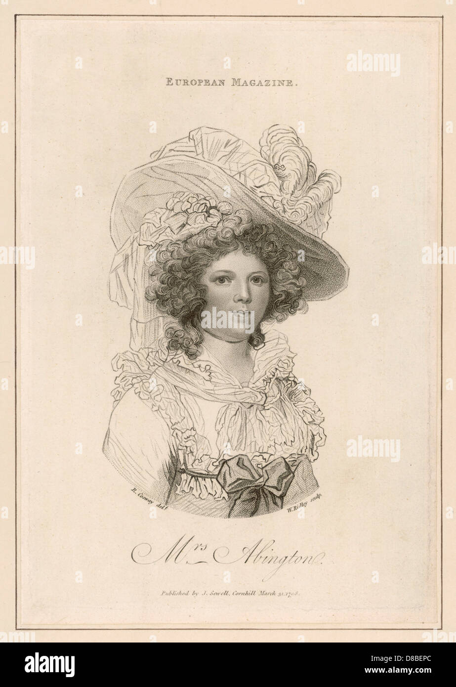 FRANCES ABINGTON - 12 Stockfoto