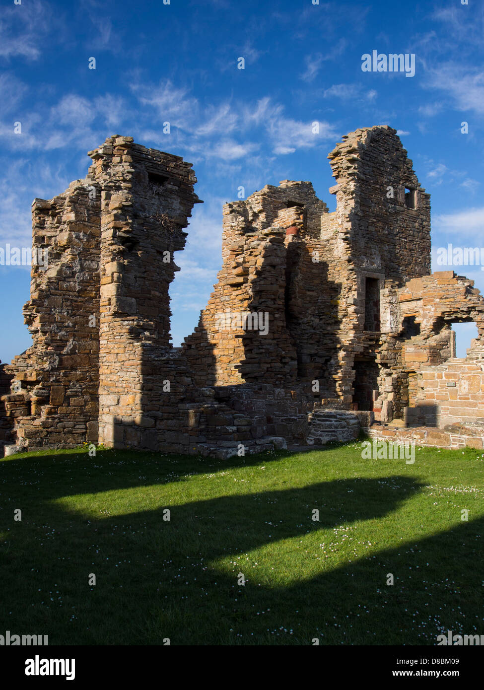 Schottland, Orkney-Inseln, Festland Orkney. Earl es Palace in Birsay, erbaut zwischen 1569 und 1574 von Herrn Robert Stewart Stockfoto