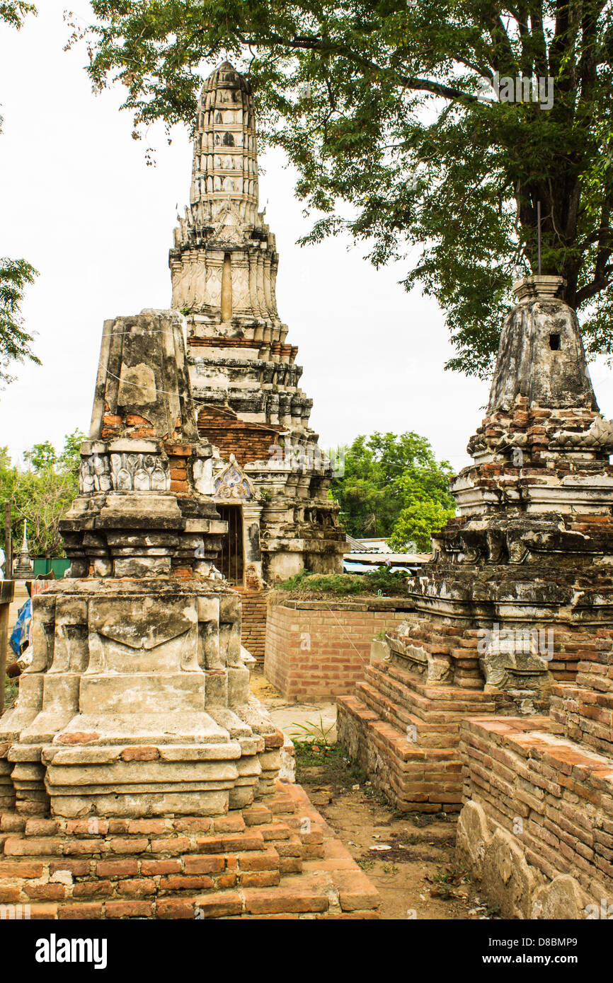 Wat Phutthai Sawan, Ayutthaya, Thailand Stockfoto