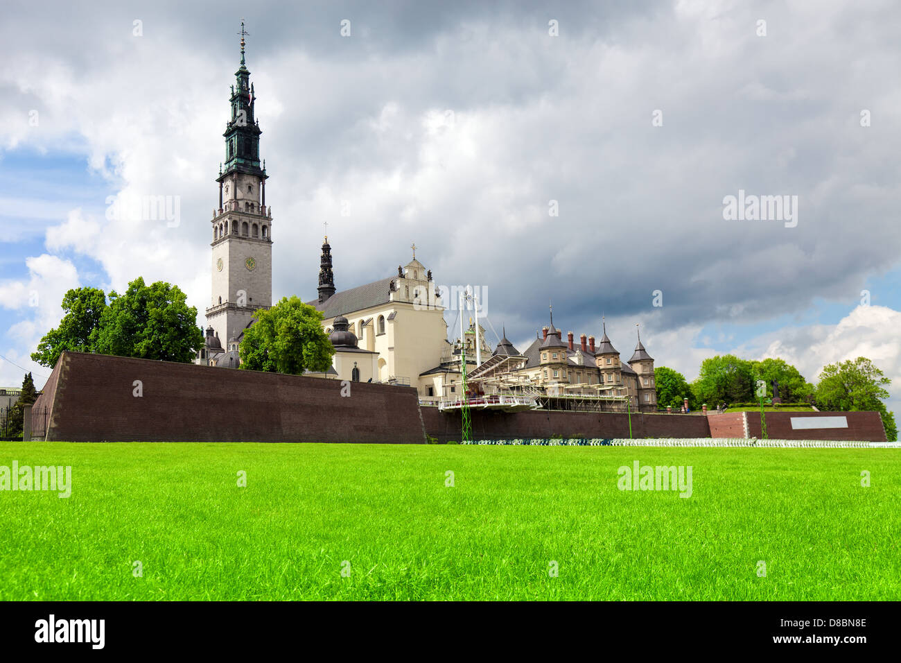 Das Heiligtum von Jasna Gora in Tschenstochau, Polen ist wichtigste Wallfahrtsort Stockfoto