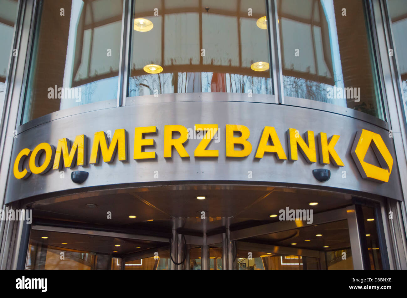 Commerzbank Bank-Filiale Königsallee Straße Stadtmitte Düsseldorf Stadt Nordrhein-Westfalen Region westliche Mitteldeutschland Stockfoto