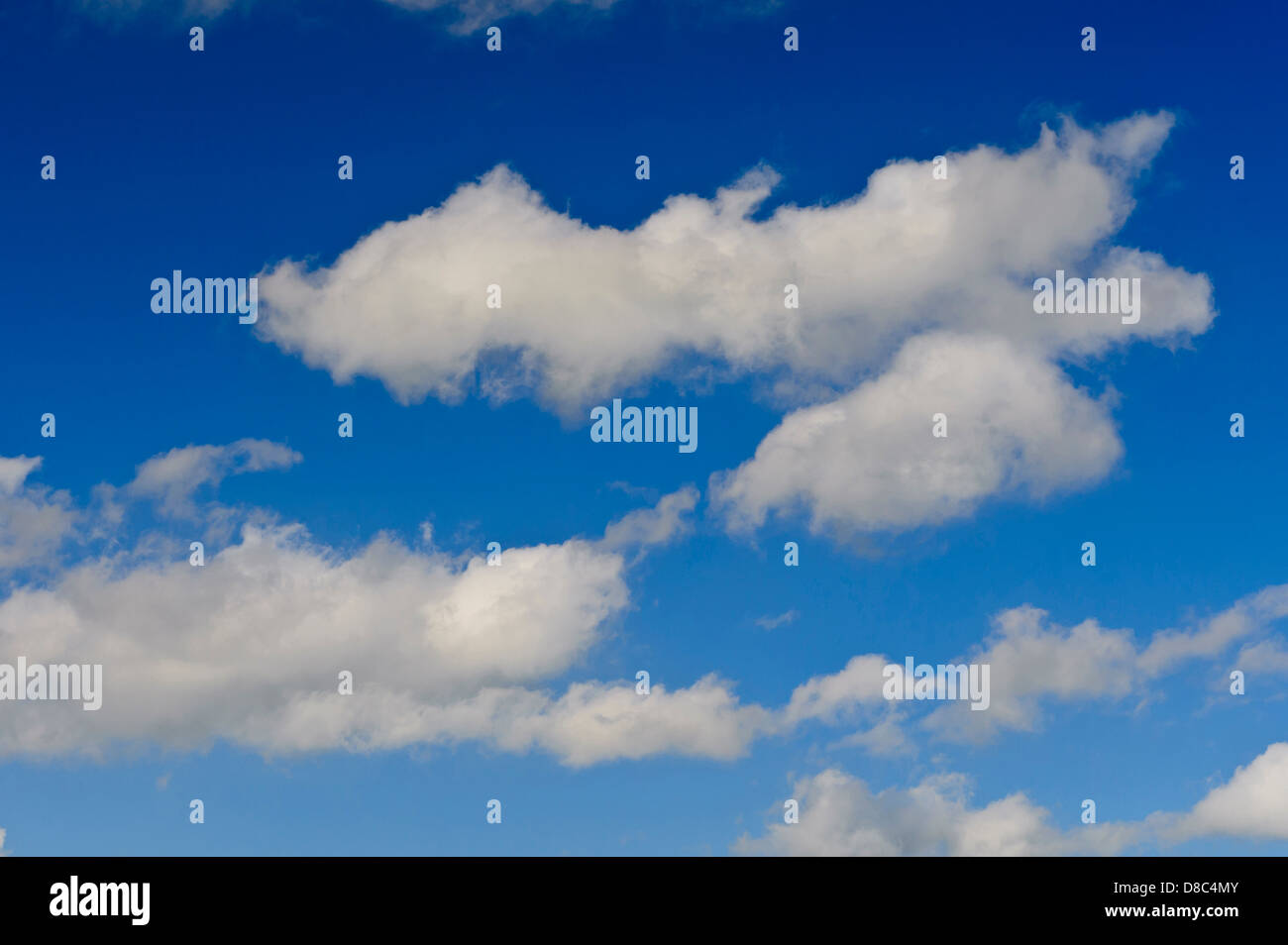 Sommerhimmel, Niedersachsen, Deutschland Stockfoto