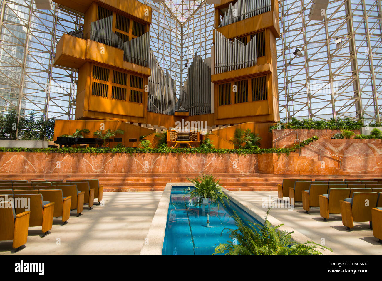 Der Crystal Cathedral, Garden Grove, Kalifornien USA Stockfoto